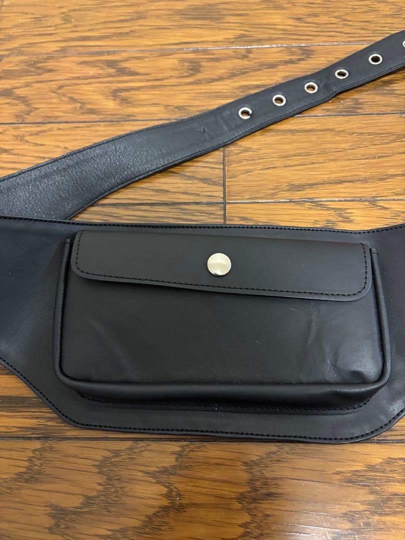 gimaguasボディバッグ・ベルト　ブラック