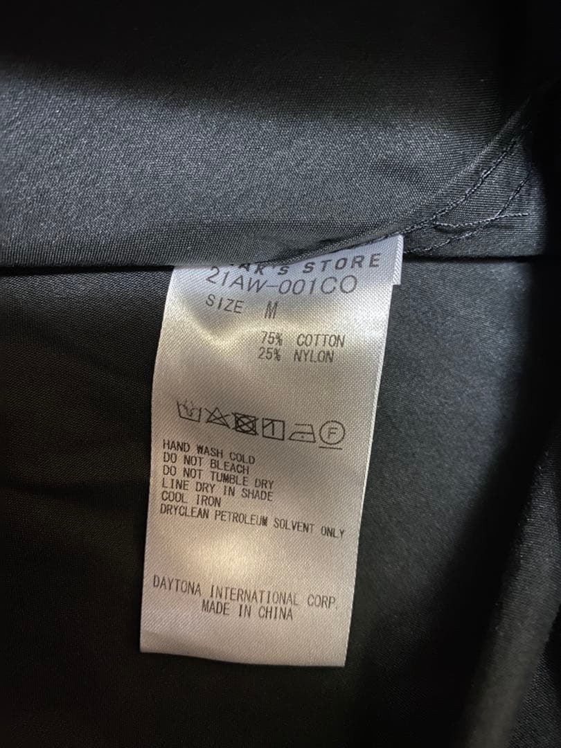 フリークスストア　モッズコート　ブラック