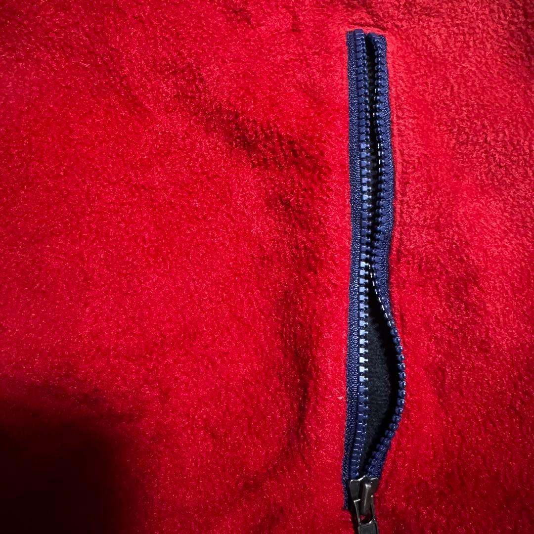 パタゴニア patagonia ベスト　フリース　シンチラ　赤　紺