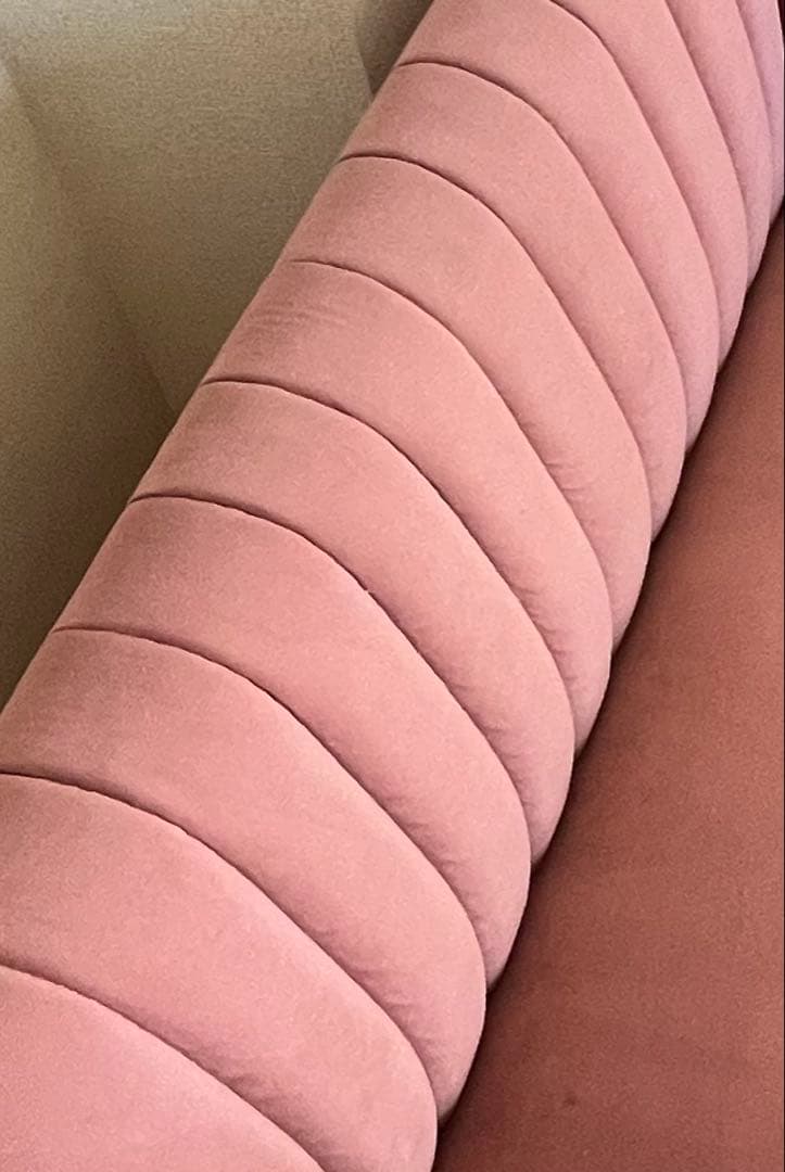 Francfrancシュエット ソファ 2S ピンク