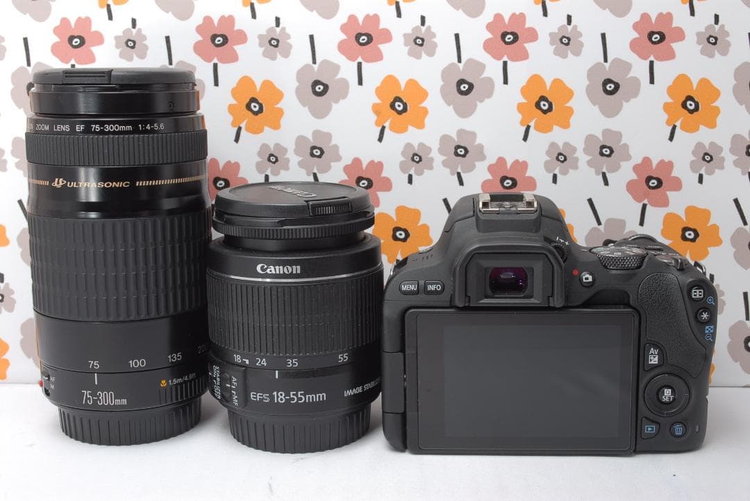 ❤Canon kiss X9❤手ぶれ補正標準＆超望遠❤一眼レフカメラ❤スマホ転送