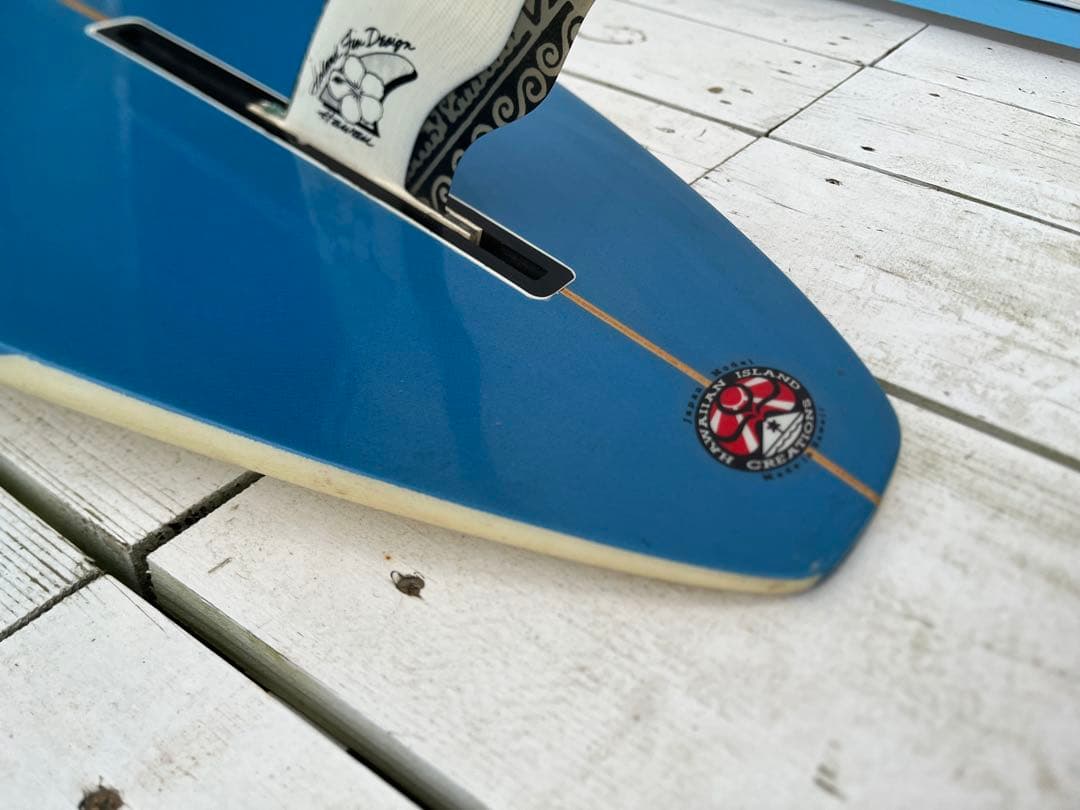 HIC ロングボード、フィン付 / ERIC ARAKAWA 引き取り限定