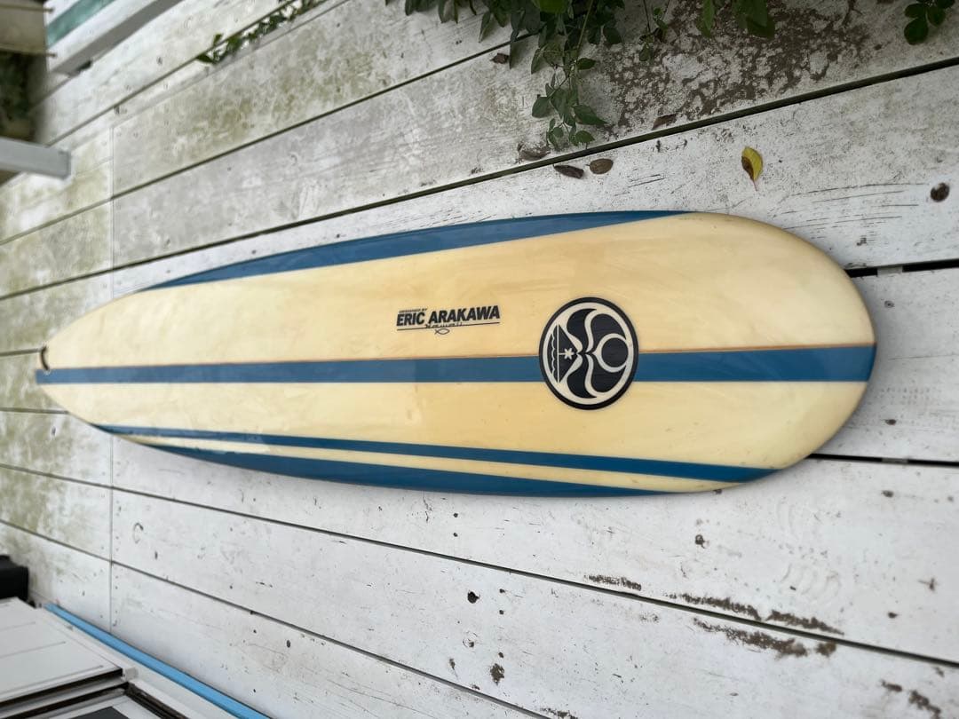 HIC ロングボード、フィン付 / ERIC ARAKAWA 引き取り限定