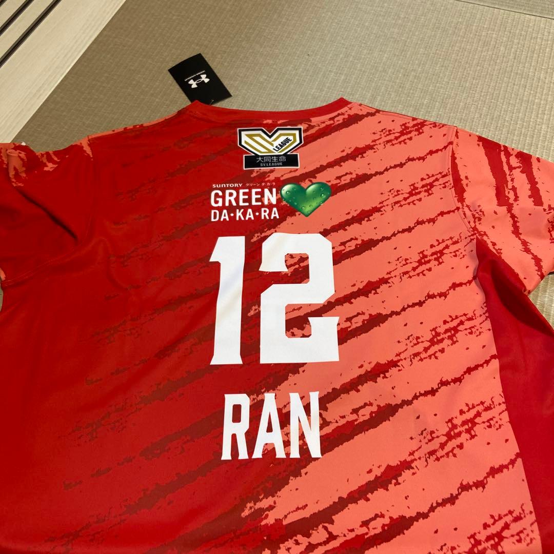 高橋　藍　選手 UNDER ARMOUR サンバード シャツXL