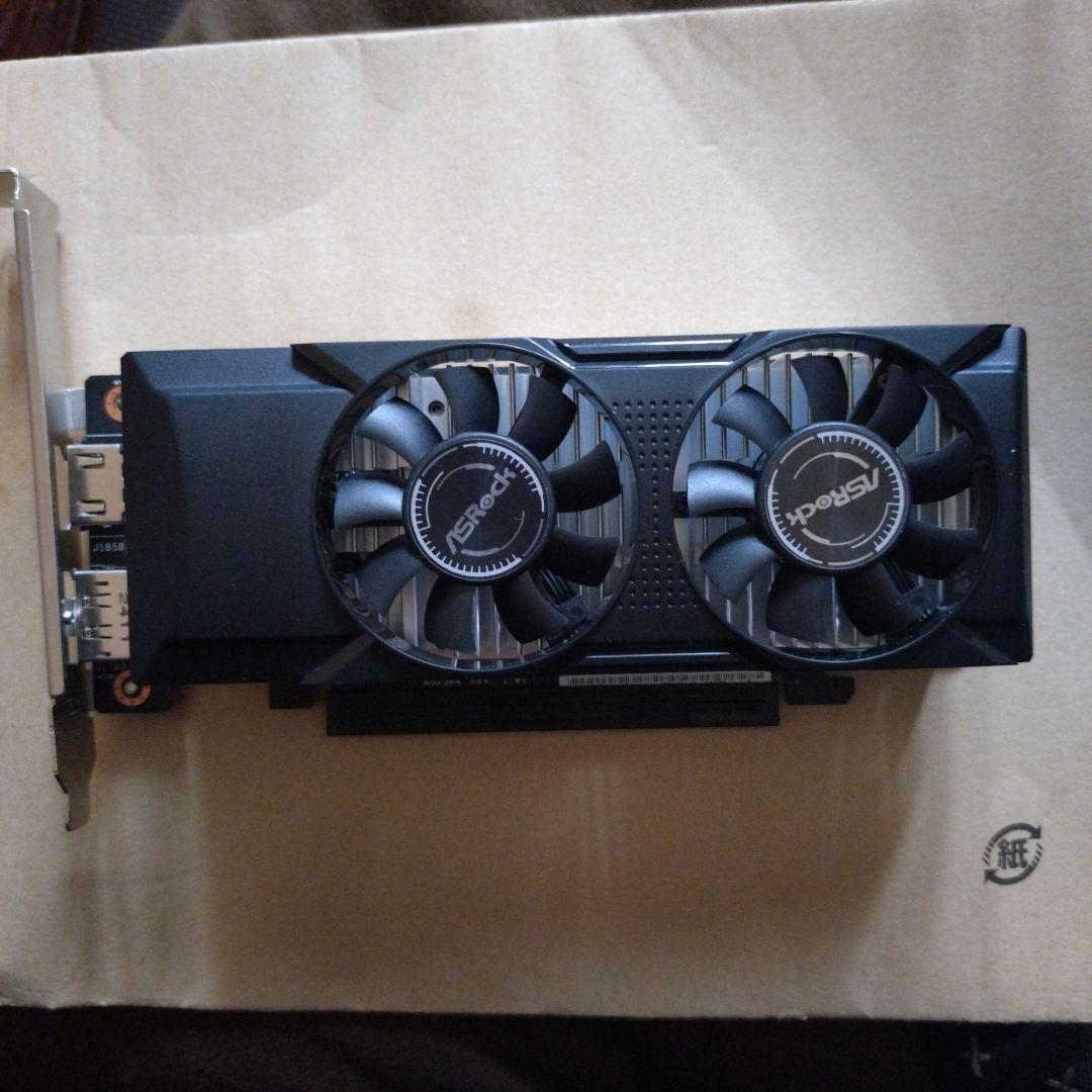 ASROCK LOW PROFILE グラフィックボード4GB