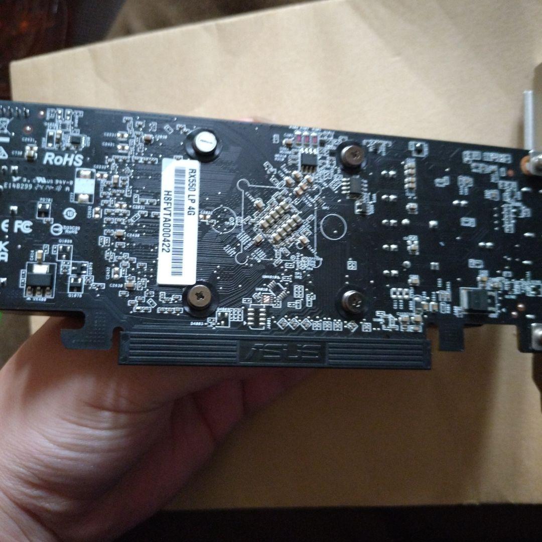 ASROCK LOW PROFILE グラフィックボード4GB