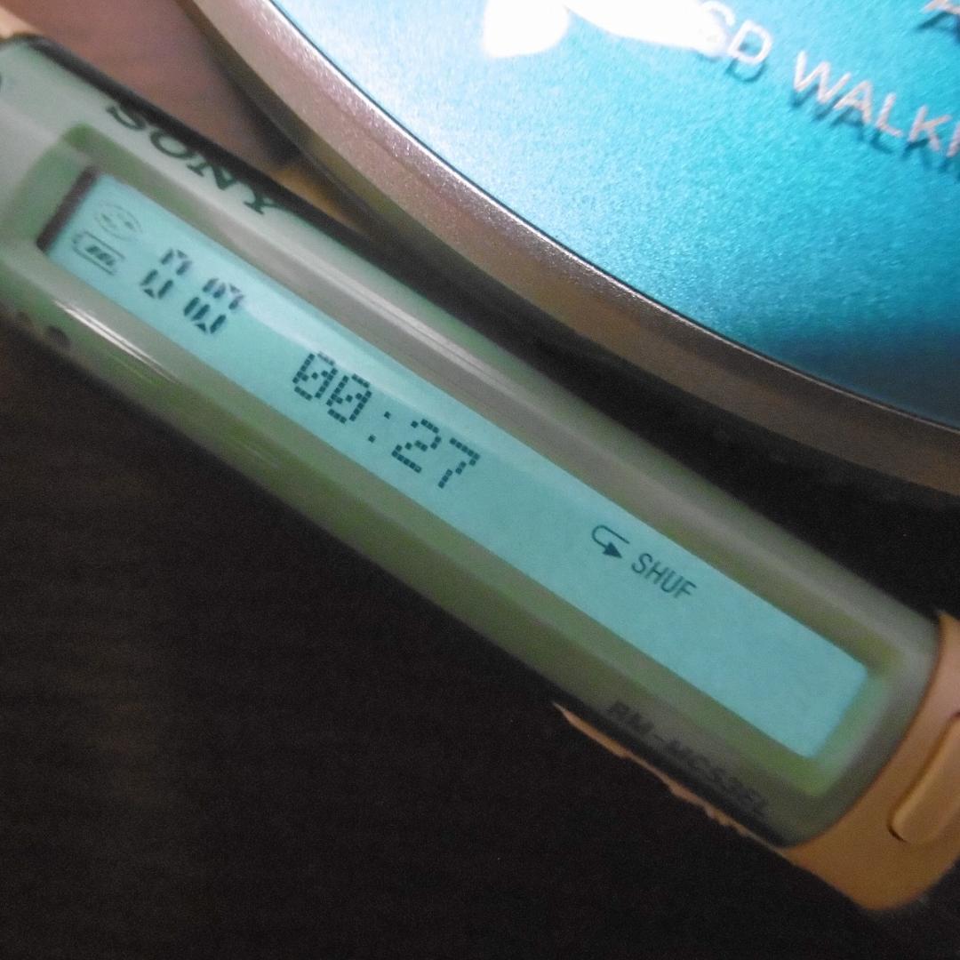 fire【準美品】SONY CDウォークマン D-NE730-BL