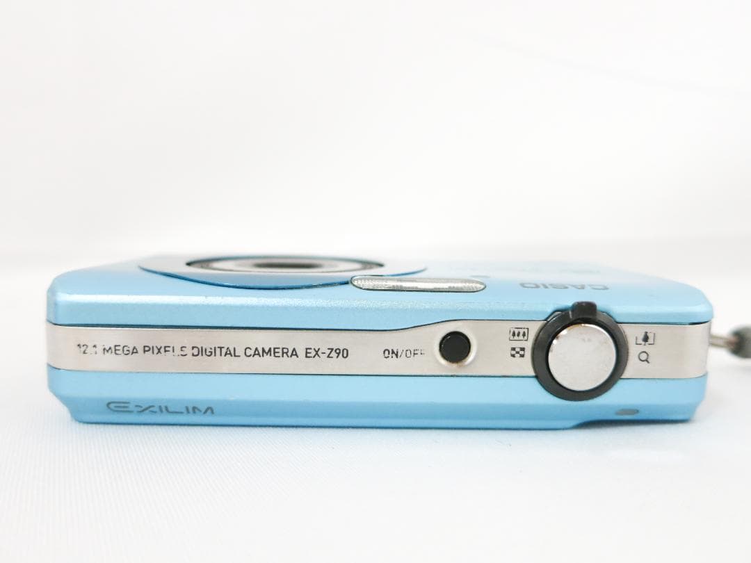 デジタルカメラ CASIO EXILIM EX-Z90 ライトブルー ※電池なし
