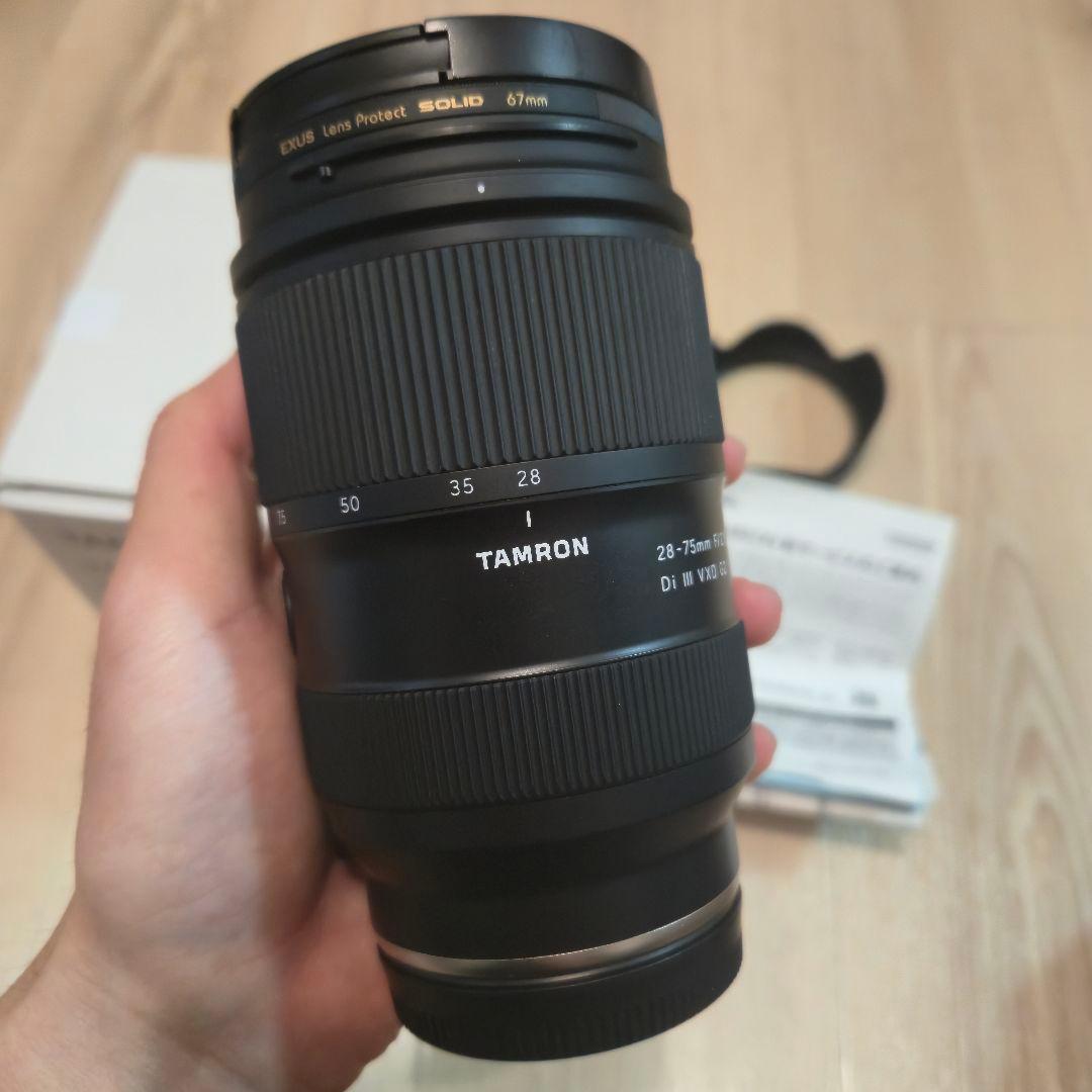 【レンズフィルター付】TAMRON 28-75mm F/2.8 G2 eマウント