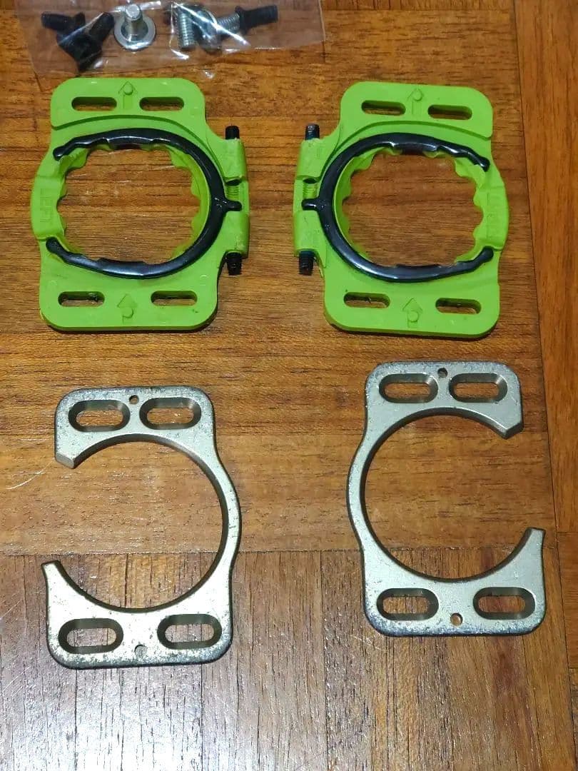 SPEEDPLAY　ZEROチームグリーン　リクイガスカラー　ステンレスモデル