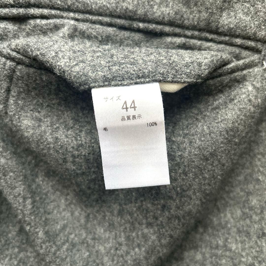 ち*た様 NEAT ニート ウールフランネルトラウザーズ スラックス グレー 4