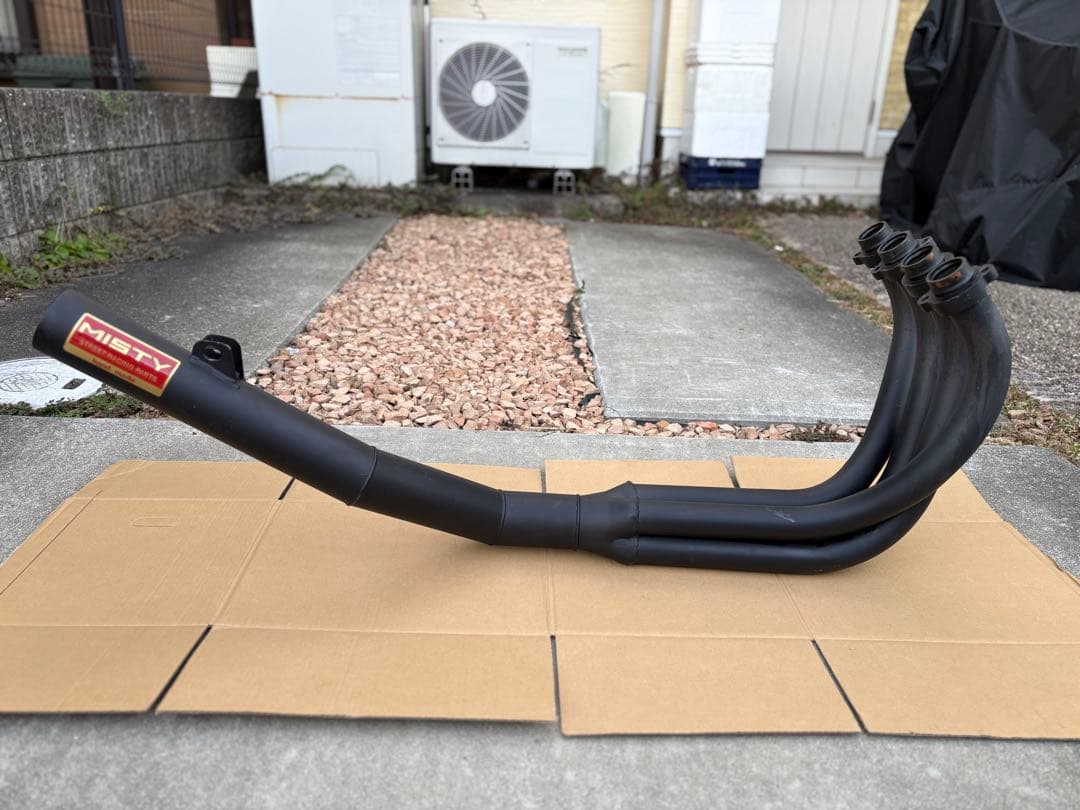 MISTY Z900rs 427手曲マフラー おまけＬサイレンサー付