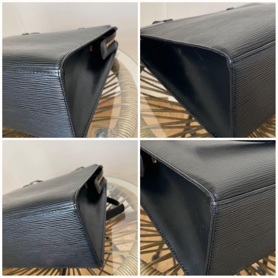 良品　ルイヴィトン　トートバッグ　クロワゼットPM エピ　ノワール　肩掛け可　黒