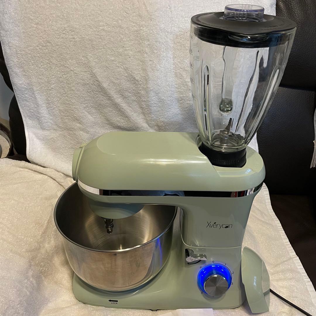 Xverycan LS190多機能ミキサー 大容量6L 肉挽き機＆ジューサー