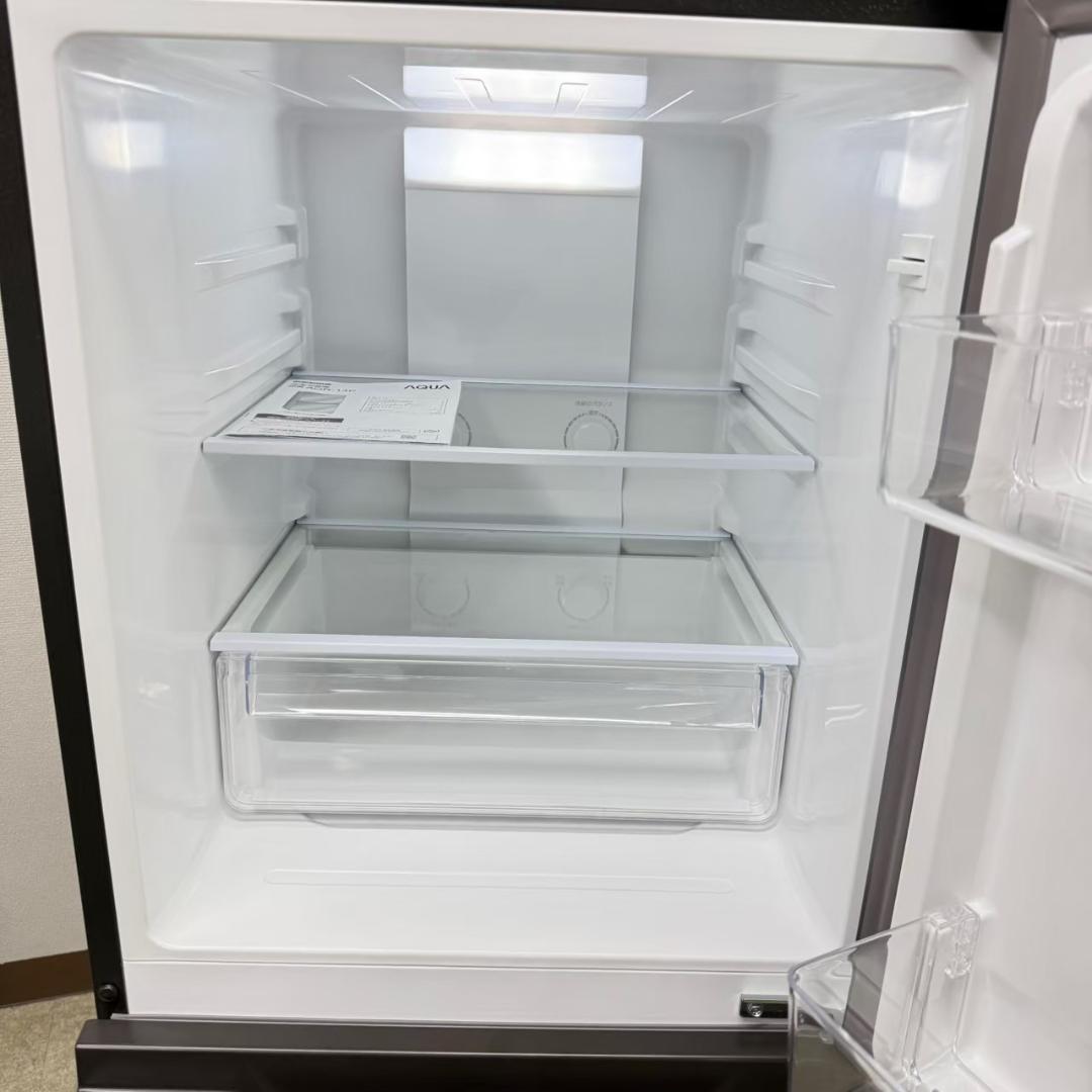 AQUA 冷蔵庫 小型 一人暮らし 2ドア 135L 2024年製 3ヵ月保証