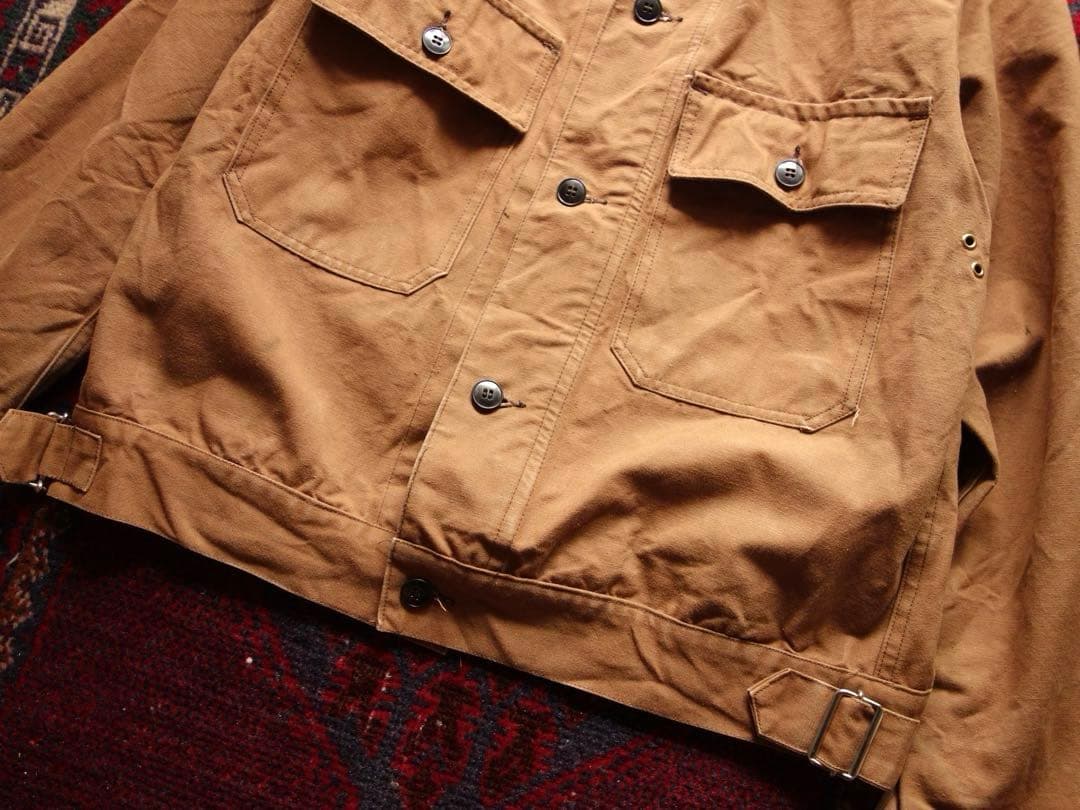 50s フランス軍 ガスフラップ付き カバーオール ジャケット フレンチワーク