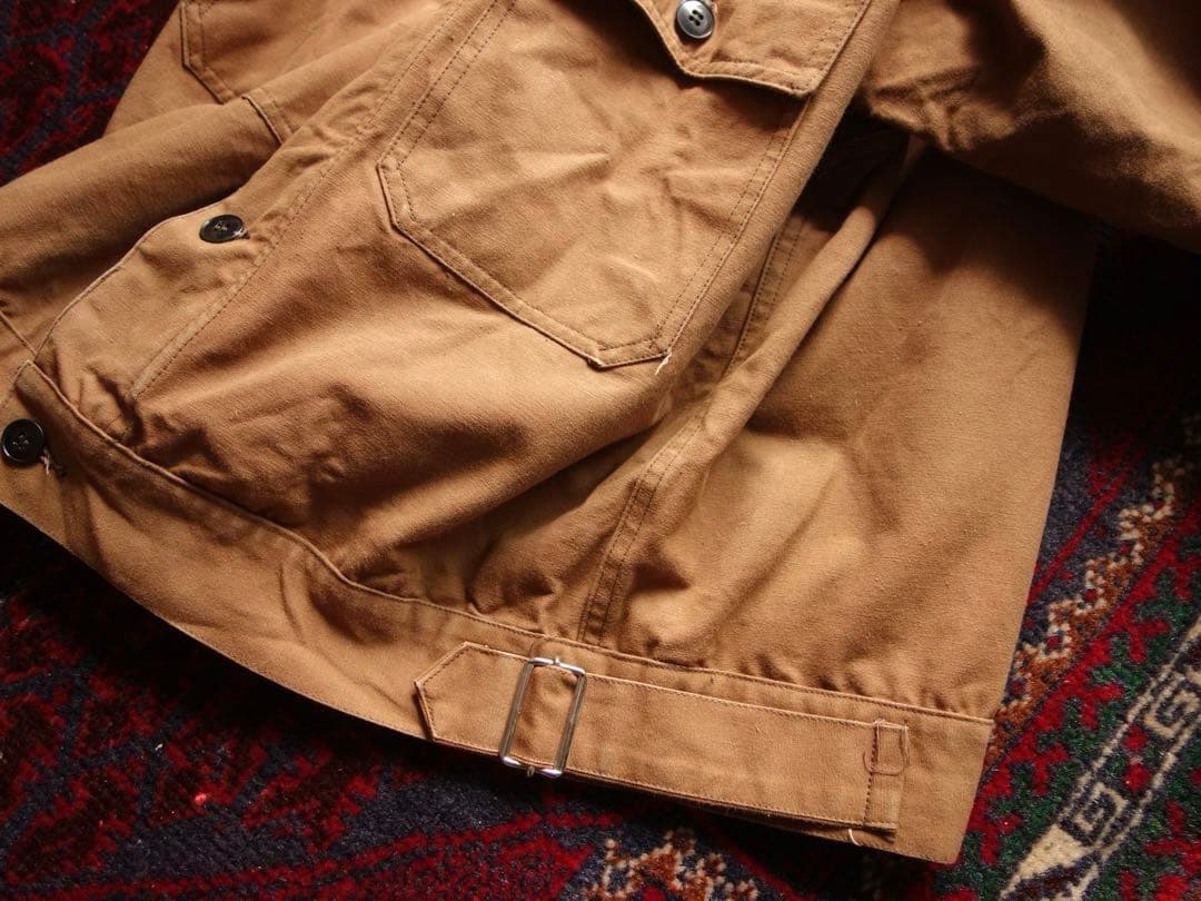 50s フランス軍 ガスフラップ付き カバーオール ジャケット フレンチワーク