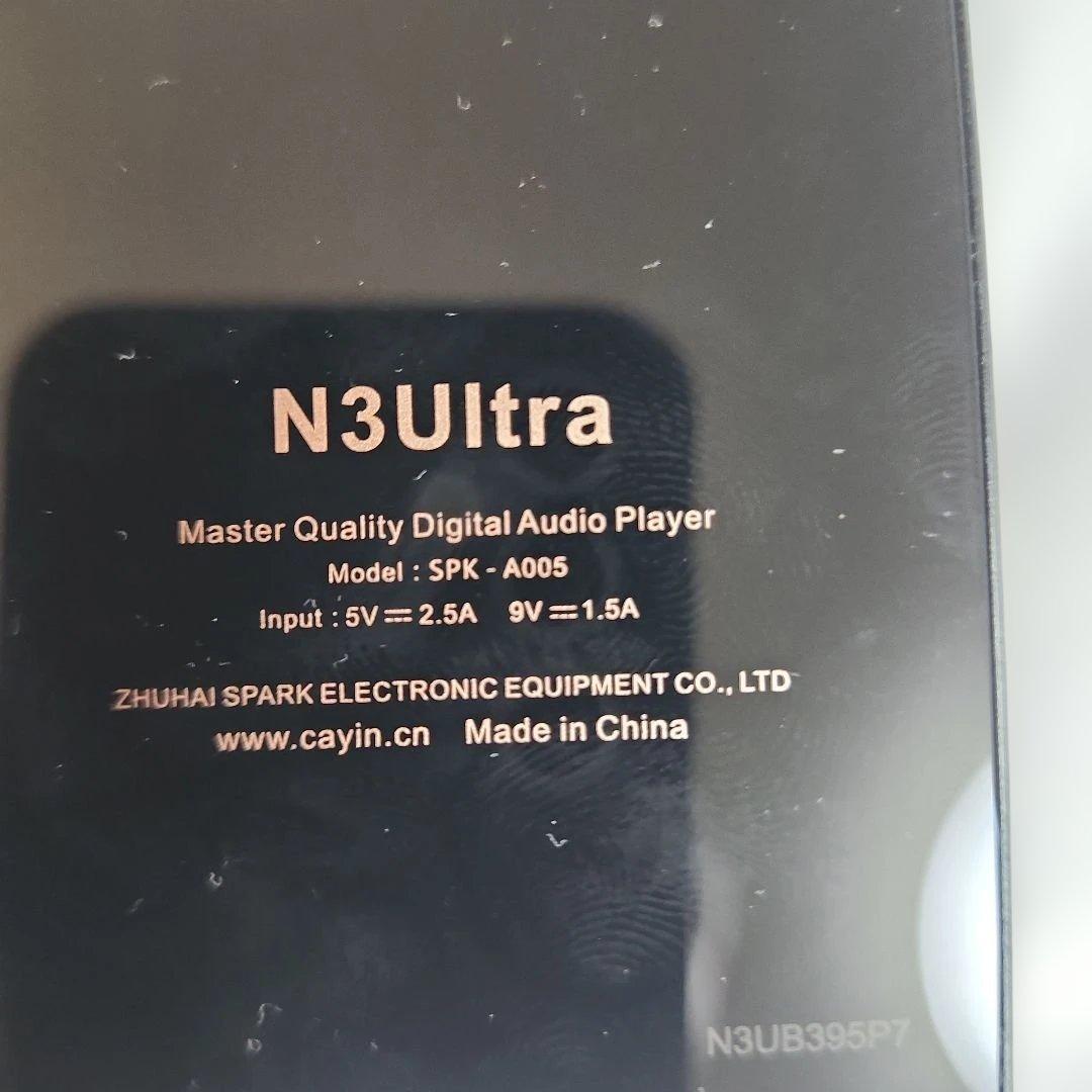 Cayin N3 Ultra DAP　カイン　デジタルオーディオプレイヤー