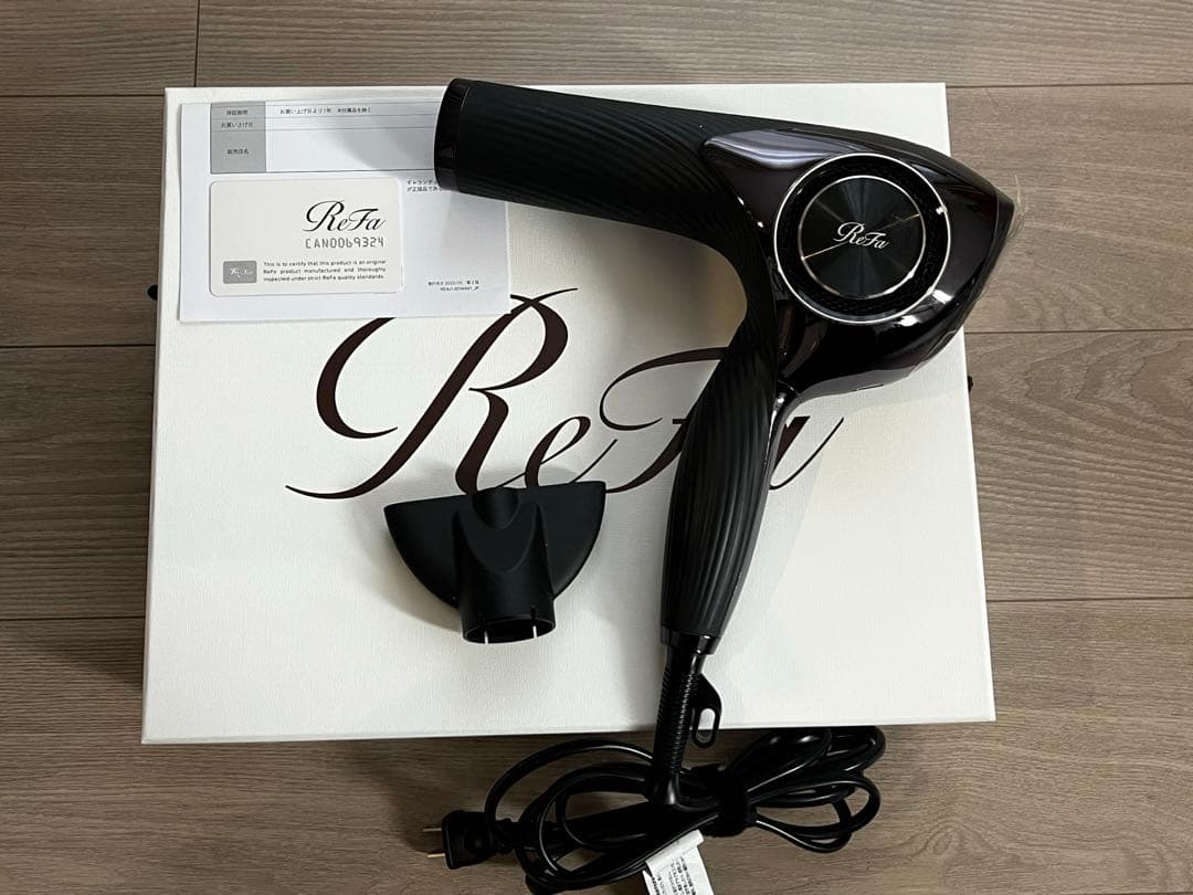 リファ　ビューテックドライヤープロ　ブラック