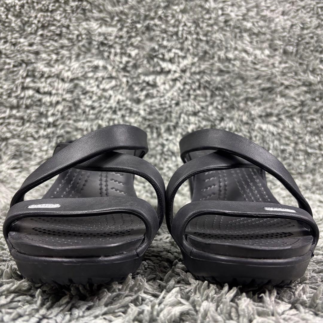 未使用 廃盤品 crocs クロックス サイプラス 黒 w8 24