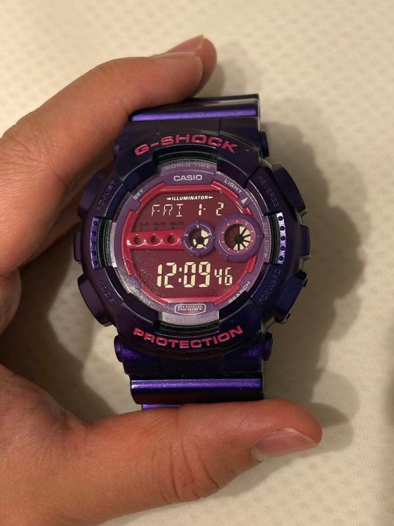 G-SHOCK CASIO パープル 腕時計