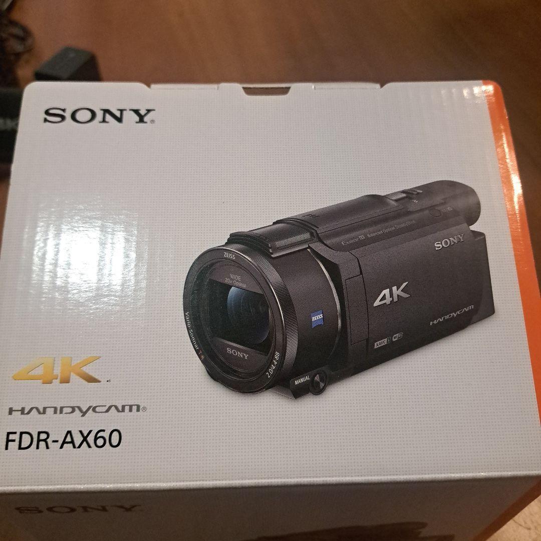 SONY FDR-AX60 4K ハンディカム 本体