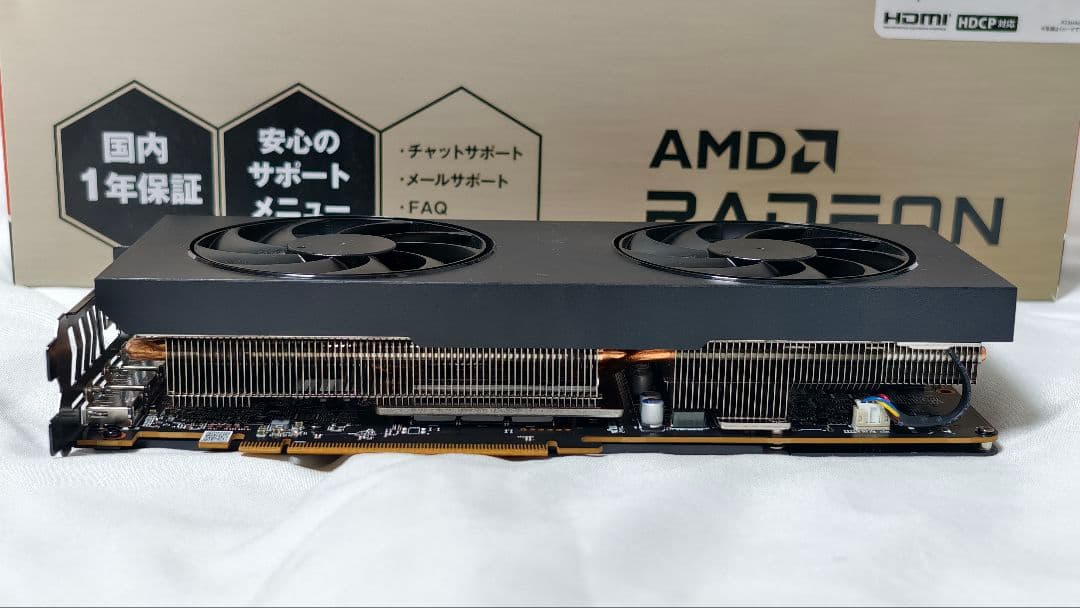 玄人志向 Radeon RD-RX7700XT-E12GB/DF