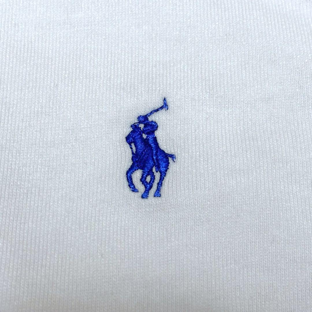 ‼️美品‼️ ラルフローレン ジップアップ パーカー ホワイト　NO3670