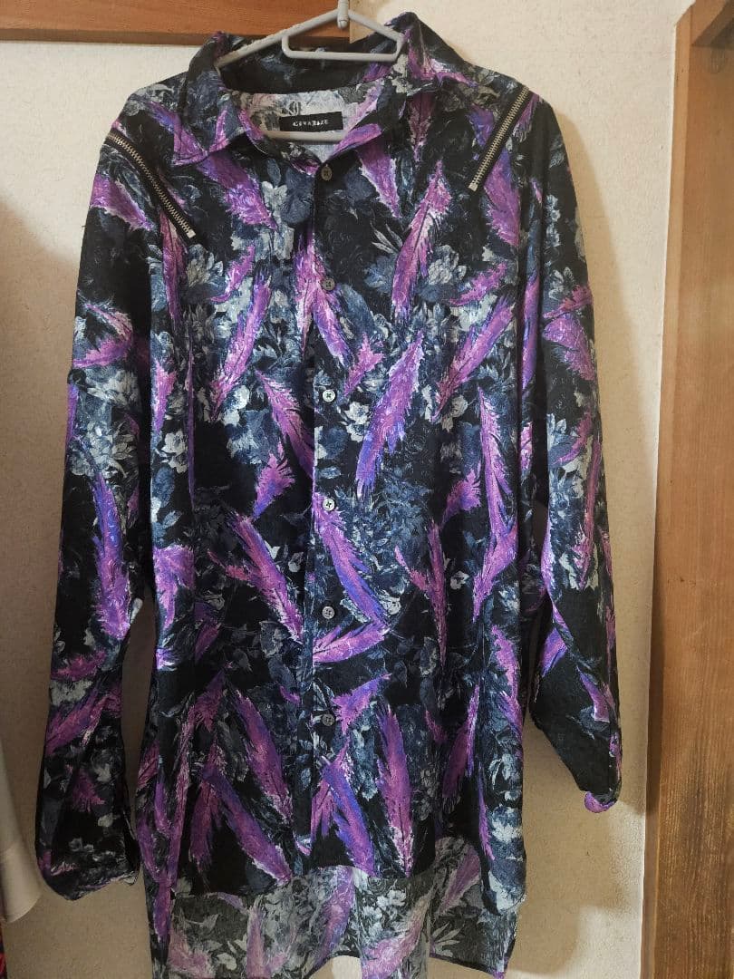 【入手不可】civarize ラスト商品 フェザージャガードオフショルシャツ