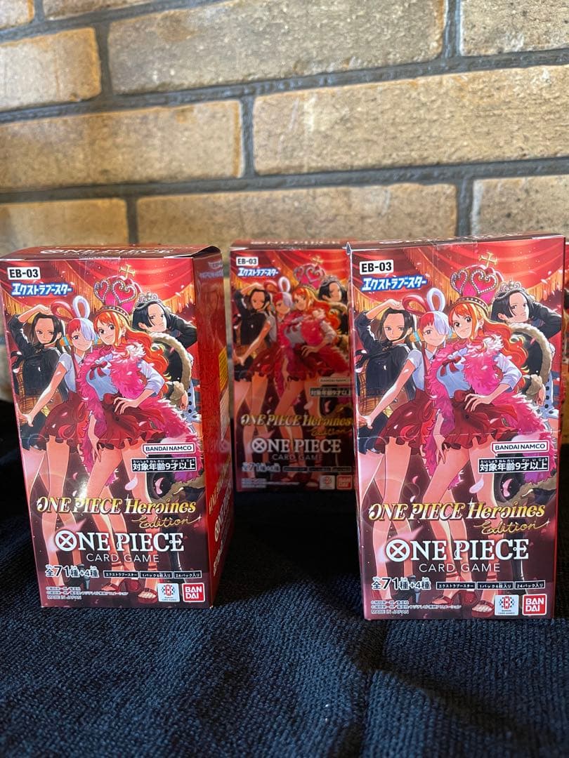 ワンピース カードゲーム ONE PIECE Heroines Collection EB-03 1BOX