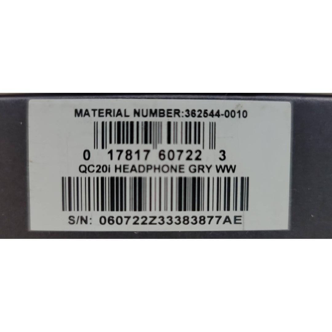 【良品】Bose イヤホン ノイズキャンセリング QuietComfort20i