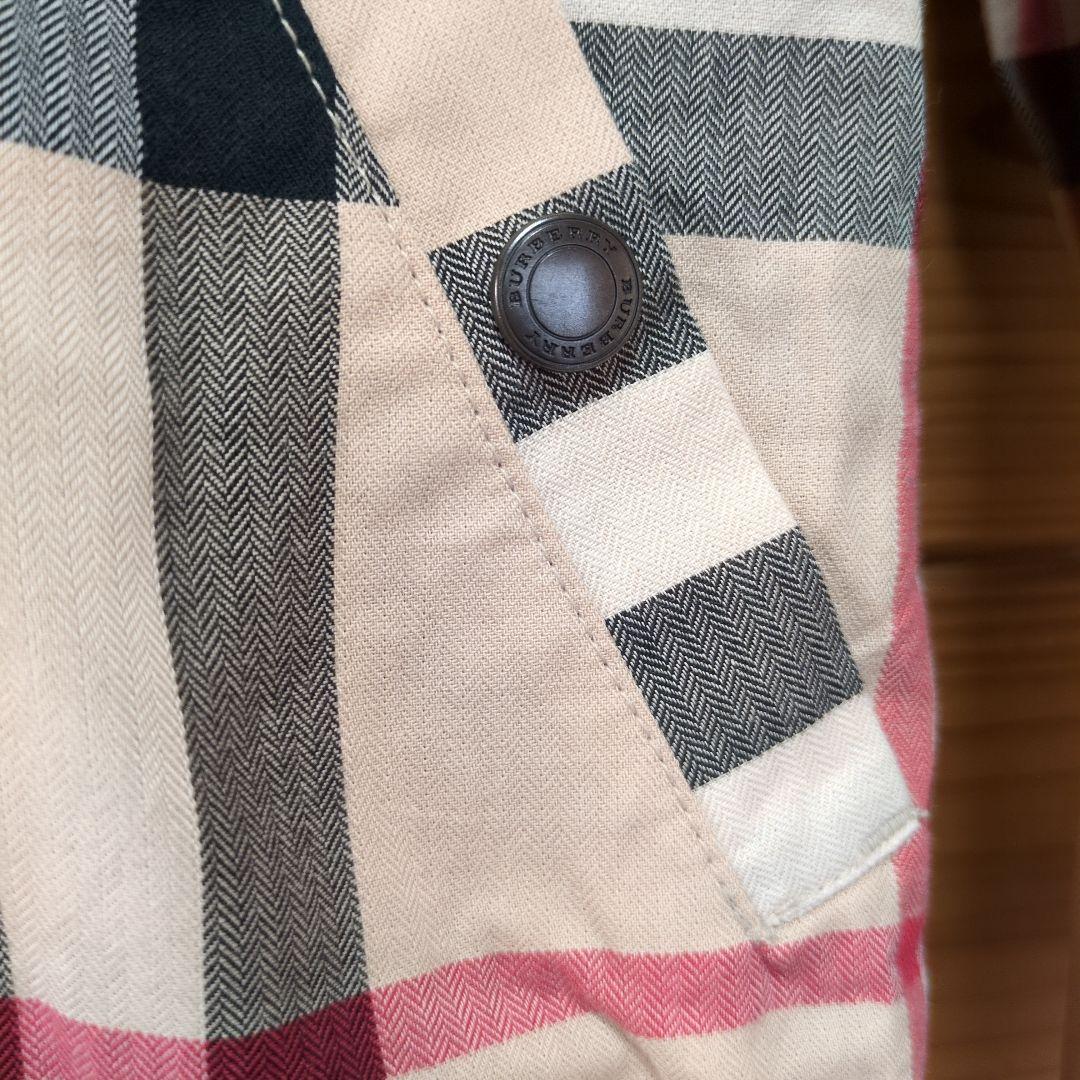❁美品❁BURBERRY リバーシブル パーカー ジャンパー 140cm 10Y