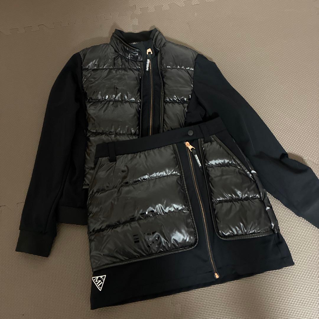 マークアンドロナダウンセット2点ブラック