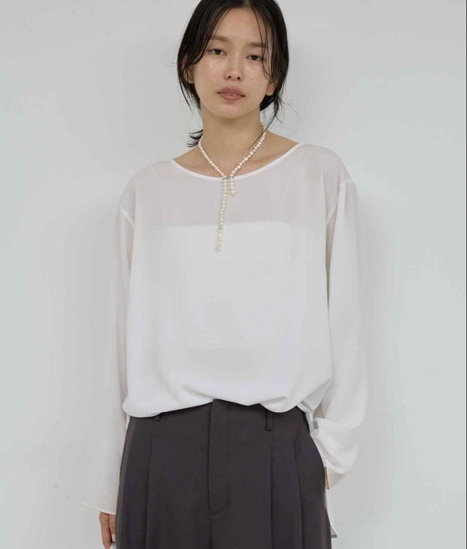 GALLARDAGALANTE ラウンドブラウスTee