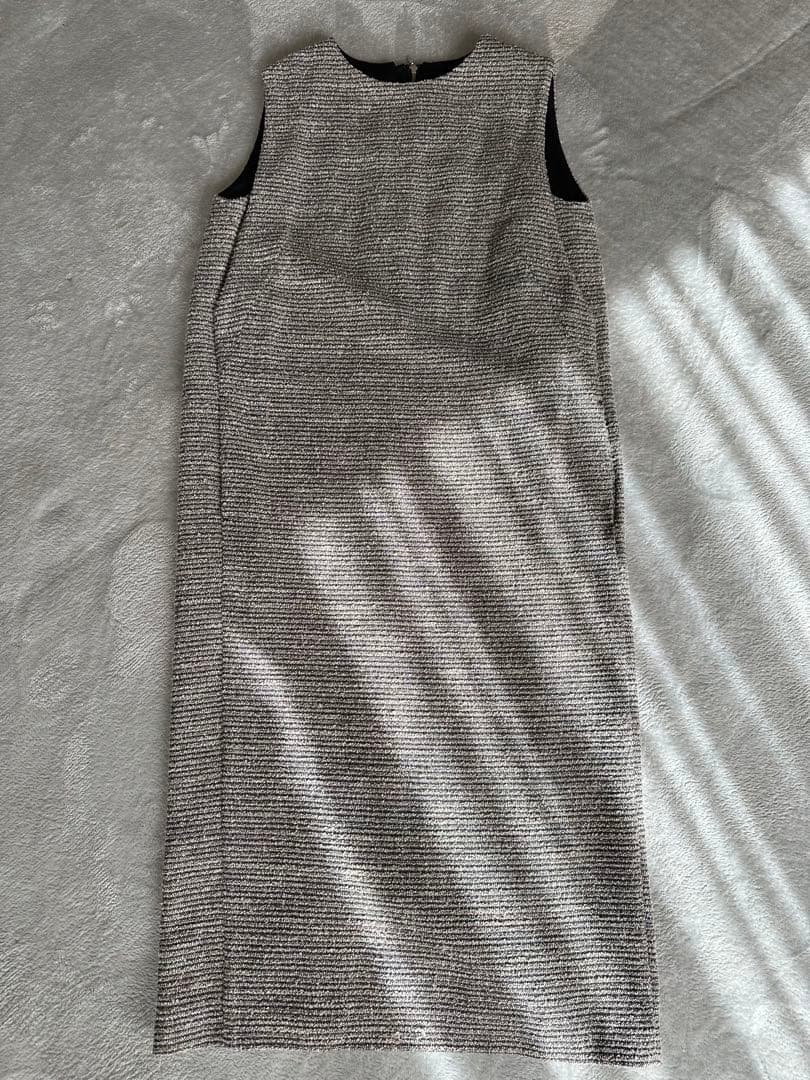 イエナ ツイード ジャケット＆ワンピース セットアップ グレー