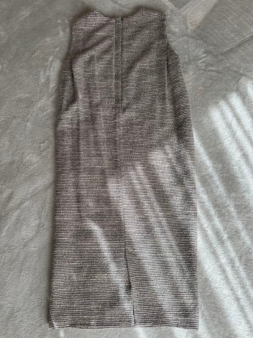 イエナ ツイード ジャケット＆ワンピース セットアップ グレー