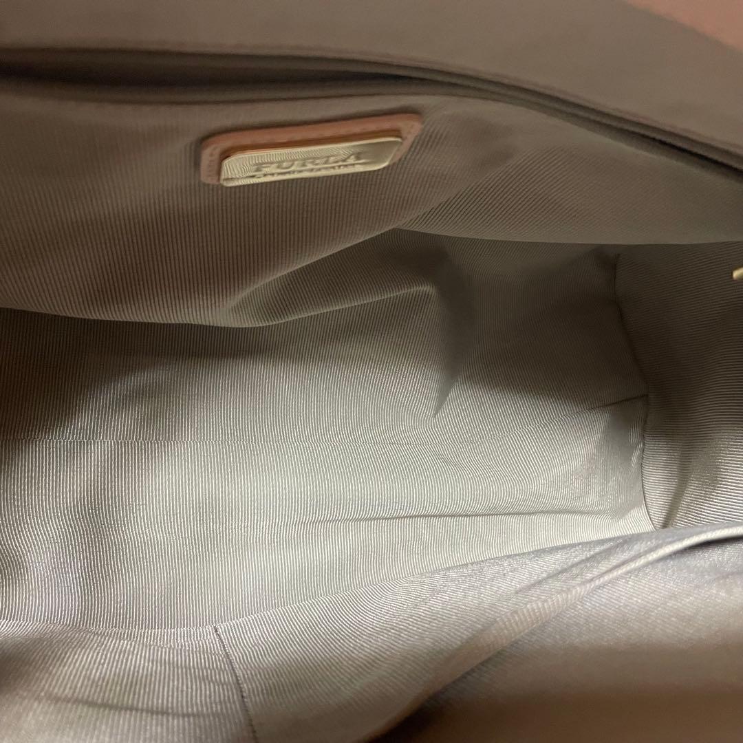 極美品FURLA フルラ ライトピンク ミニボストン 2way ハンドバッグ