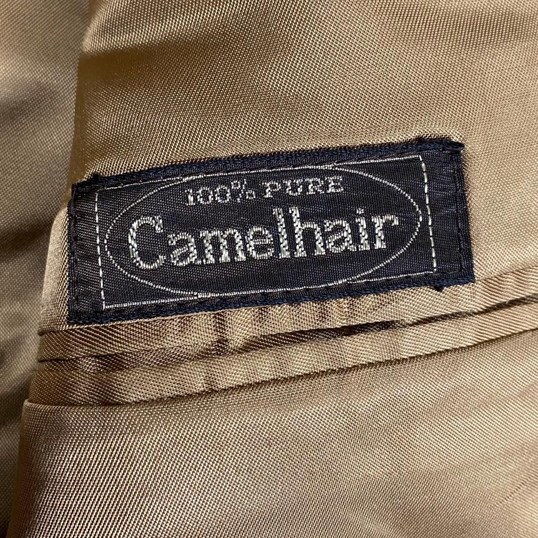 キャメル100%✨USA製ブルックスブラザーズヴィンテージツイードジャケットXL