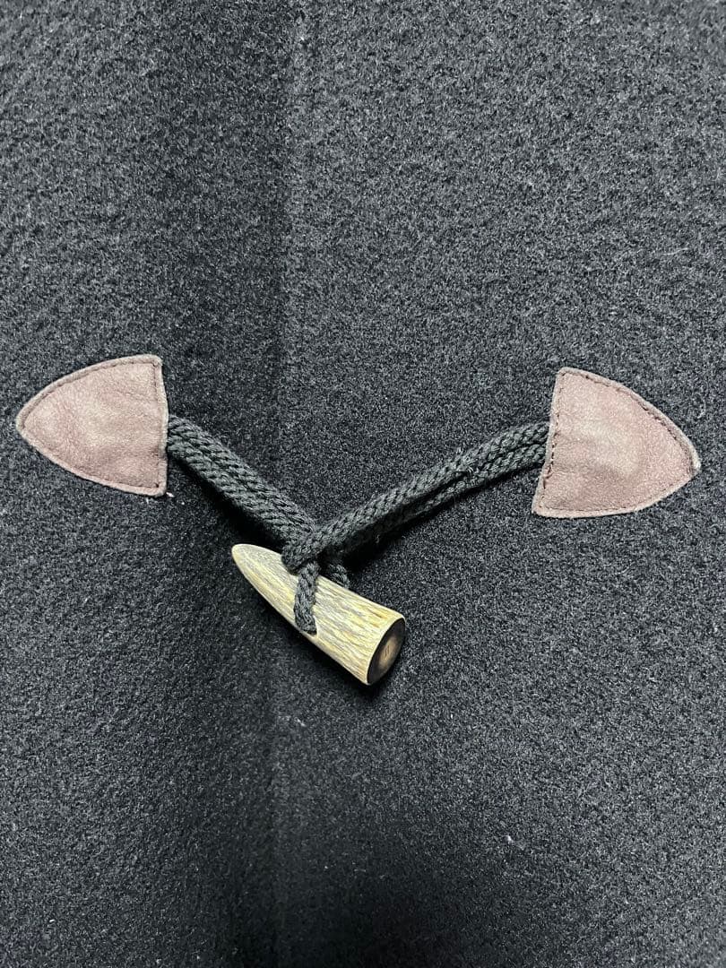 90s ポロラルフローレン 日本製 三角タグ ダッフルコート 大きいサイズ 黒色