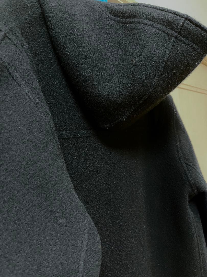 90s ポロラルフローレン 日本製 三角タグ ダッフルコート 大きいサイズ 黒色