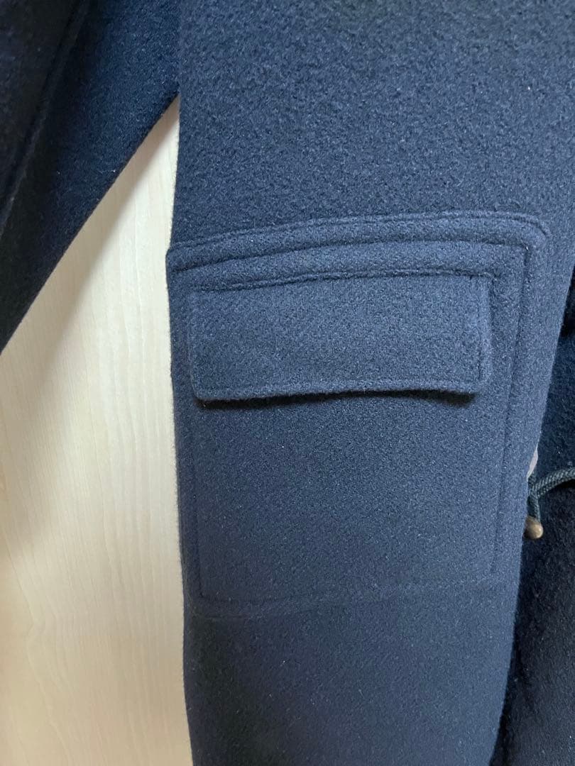 90s ポロラルフローレン 日本製 三角タグ ダッフルコート 大きいサイズ 黒色