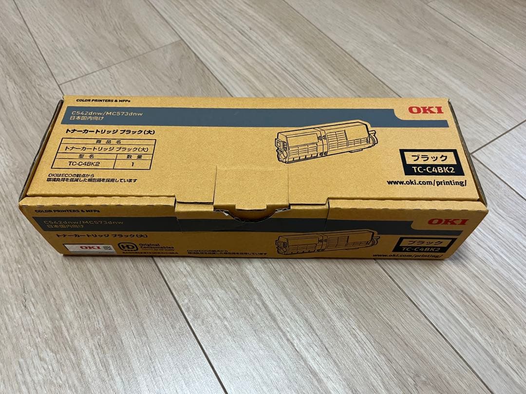 OKI ブラック トナーカートリッジ TC-C4BK2