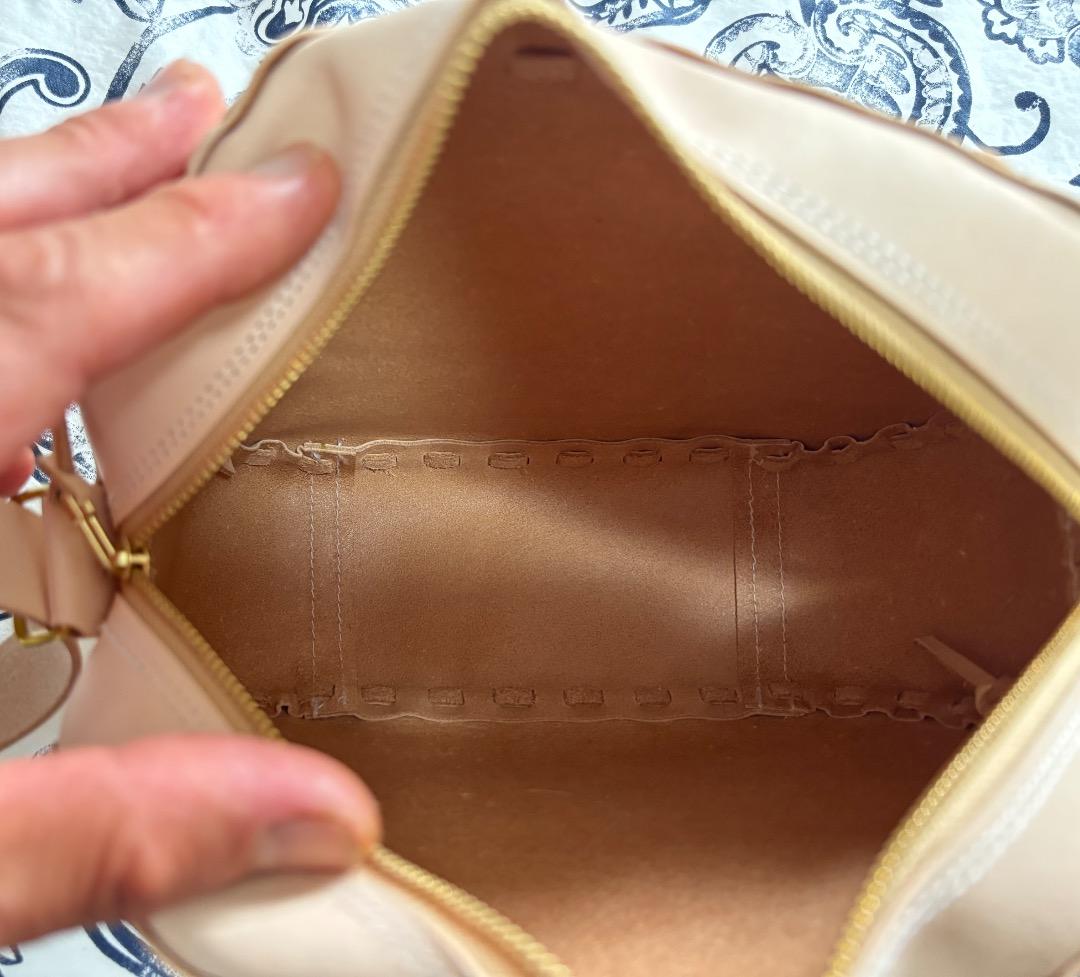 夏 即購入大歓迎さん専用 ヌメ革レース編みバック2点セット