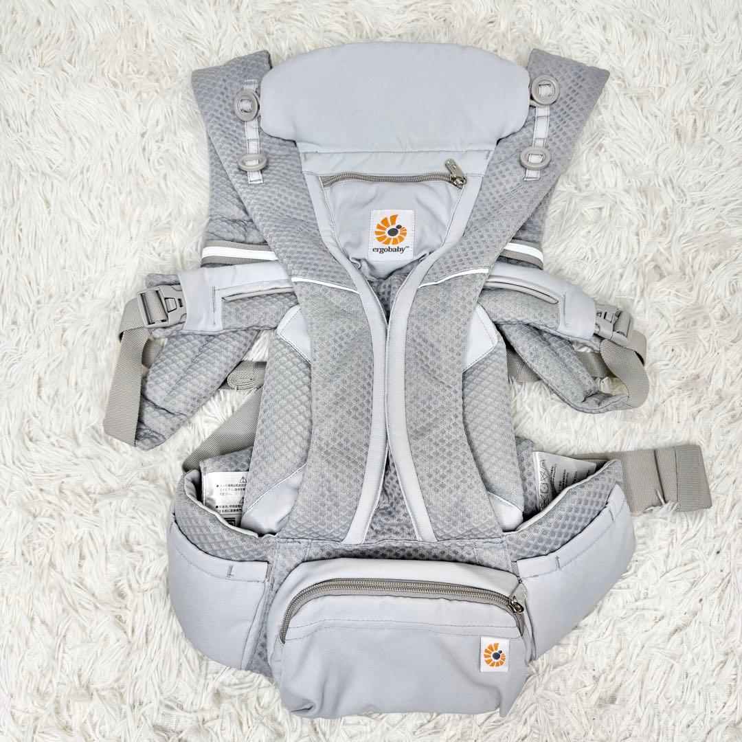 未使用級 エルゴベビー オムニブリーズ 抱っこ紐 パールグレー 箱付き