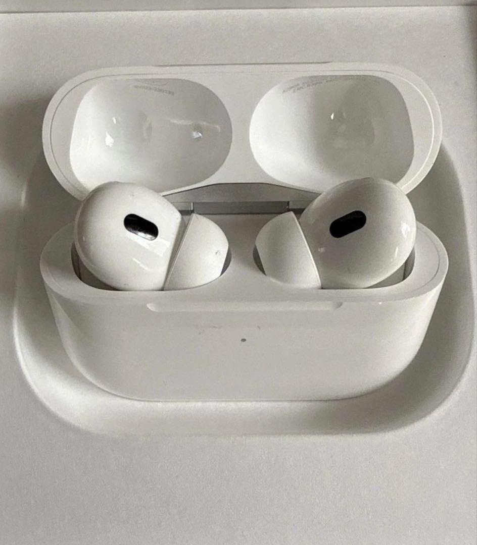 AirPods Pro 2 本体 ホワイト 美品 Apple 保証あり