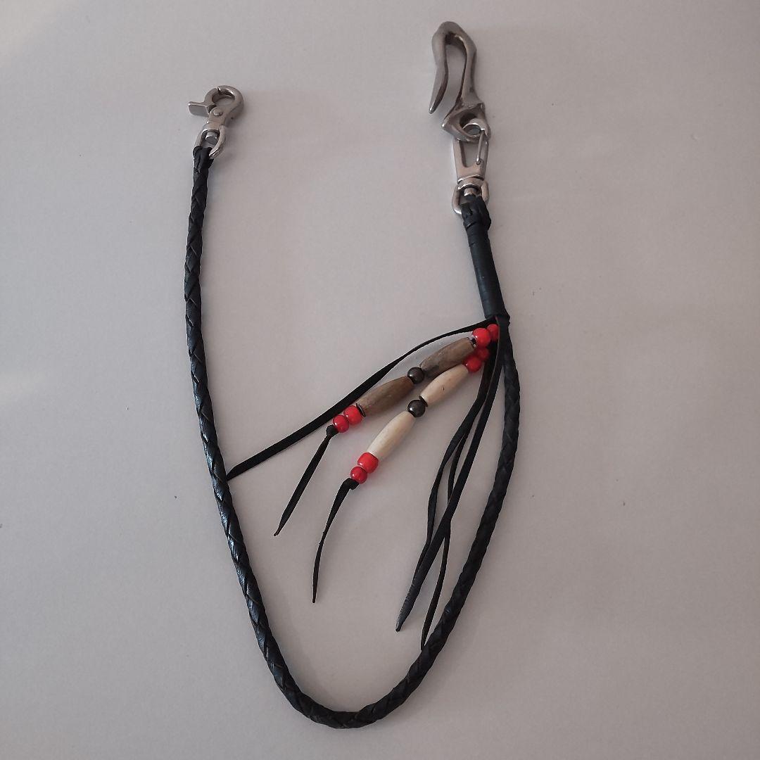 THE FLAT HEAD ウォレットロープ シルバーフック 美品！