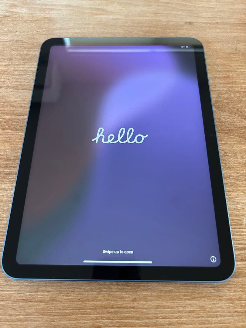 Apple iPad 本体 ブルー Wi-Fi 64GB 第10世代