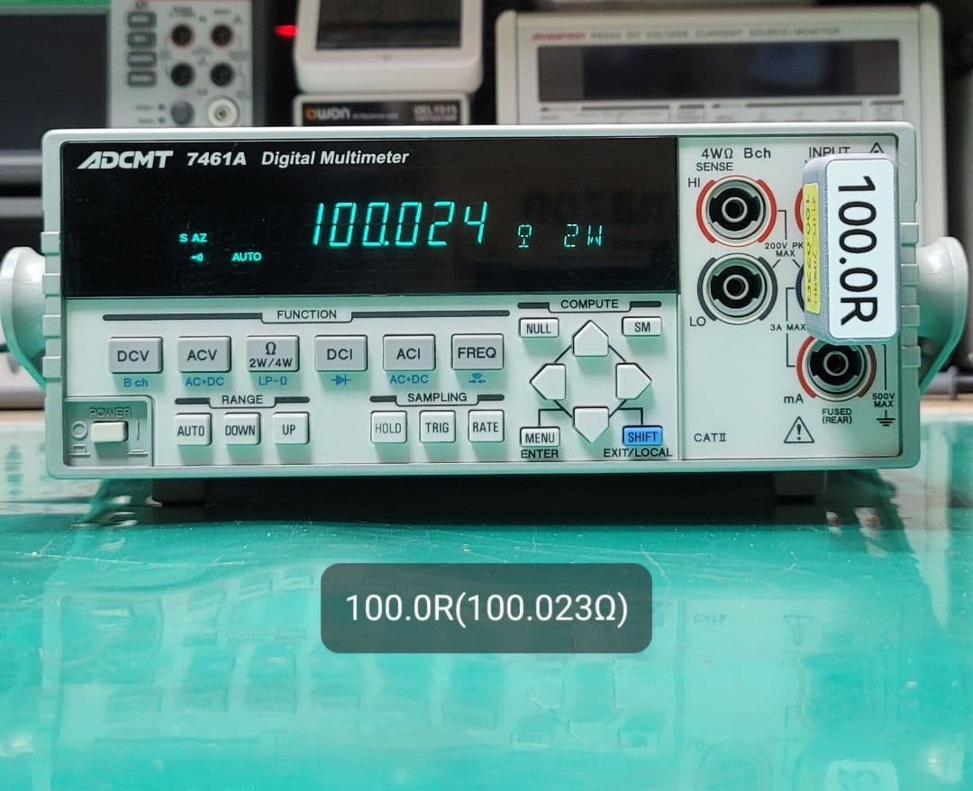 ADCMT 7461A 6.5桁 DIGITAL MULTIMETER