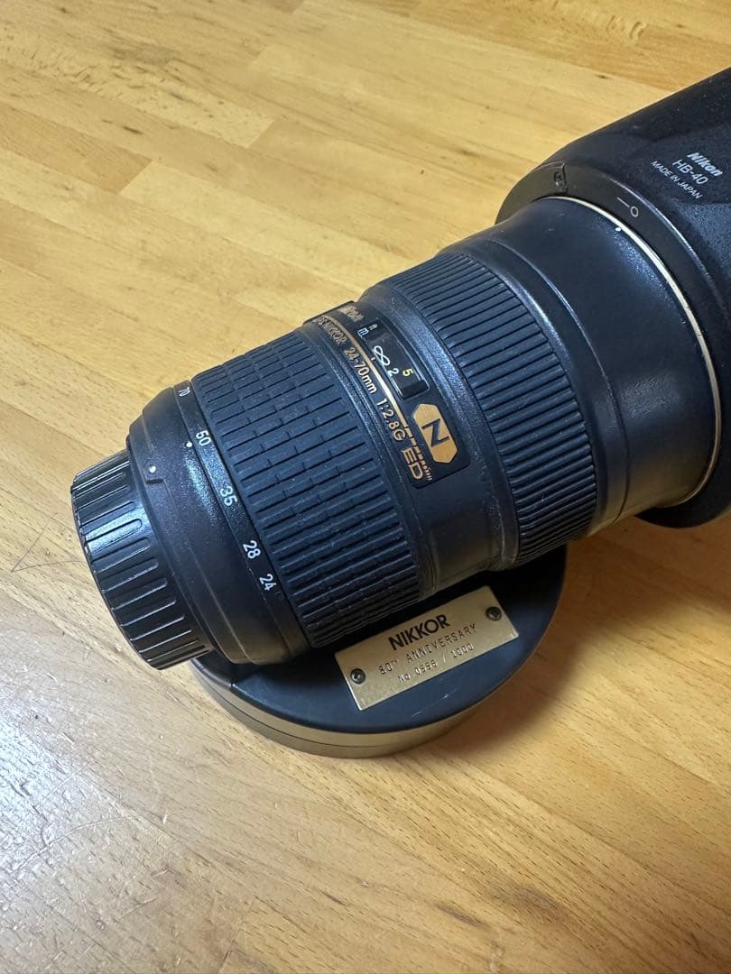 NIKKOR 80周年記念 24-70mm ズームレンズ　ウォッチ