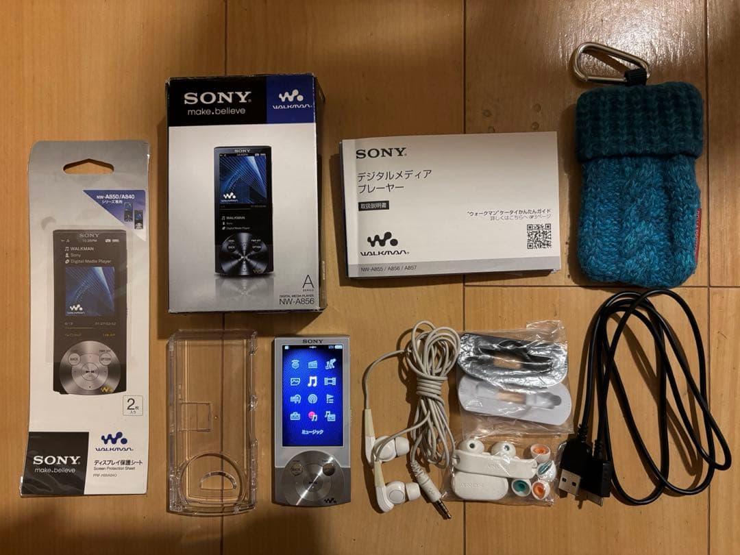 極美品 SONY／ソニー NW-A856ウォークマン ホワイト箱・説明書付き